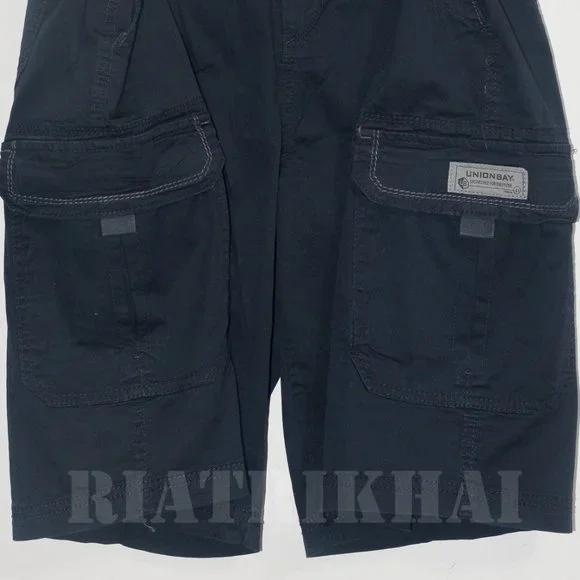 Men cargo short Unionbay in  blue - Picture 3 of 8